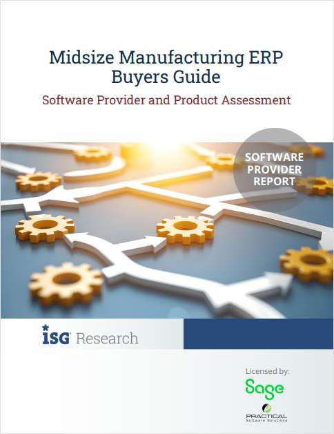 Midsize Manufacturing ERP Buyers Guide