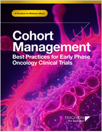 Cohort Management - Best Practices for Early Phase Oncology Clinical Trials