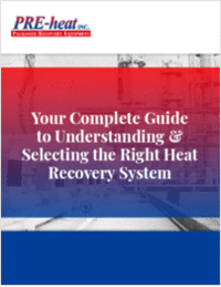 Your Complete Guide to Understanding & Selecting the Right Heat Recovery System