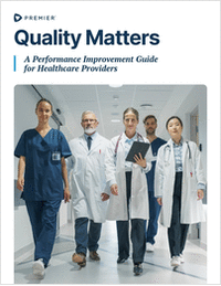 Quality Matters: A Performance Improvement Guide for Healthcare Providers