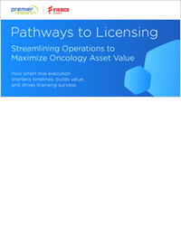 Pathways to Licensing: Streamlining Operations to Maximize Oncology Asset Value