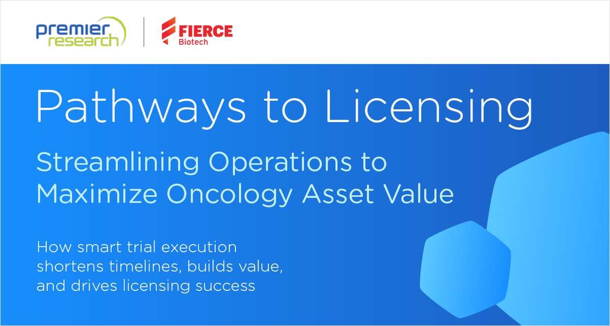 Pathways to Licensing: Streamlining Operations to Maximize Oncology Asset Value
