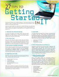 27 Tips for Getting Started in IT