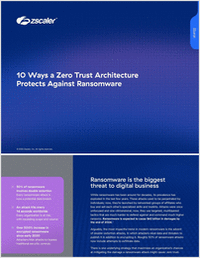 Top 10 Ways a Zero Trust Architecture Protects Against Ransomware