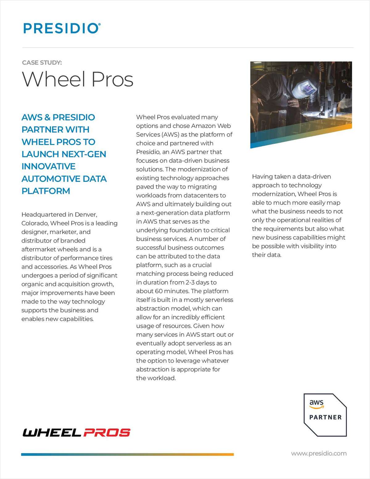Leading aftermarket wheels and accessories distributor takes data-driven approach to technology modernization.