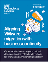 Aligning VMware migration with business continuity