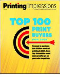Top 100 Print Buyers Forecasted for 2021