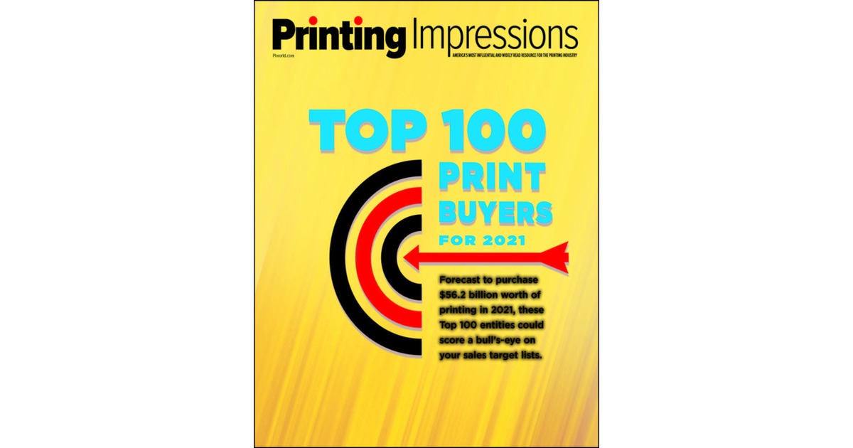 Top 100 Print Buyers Forecasted for 2021