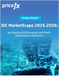 IDC MarketScape 2025--2026: Worldwide B2B Revenue and Profit Optimization Platforms