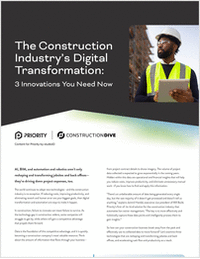 3 Technologies to Transform Construction Sites and Back Offices
