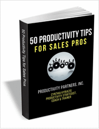 50 Productivity Tips for Sales Pros