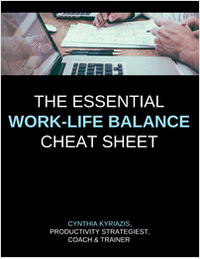 The Essential Work-Life Balance Cheat Sheet