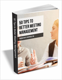 50 Tips to Better Meeting Management
