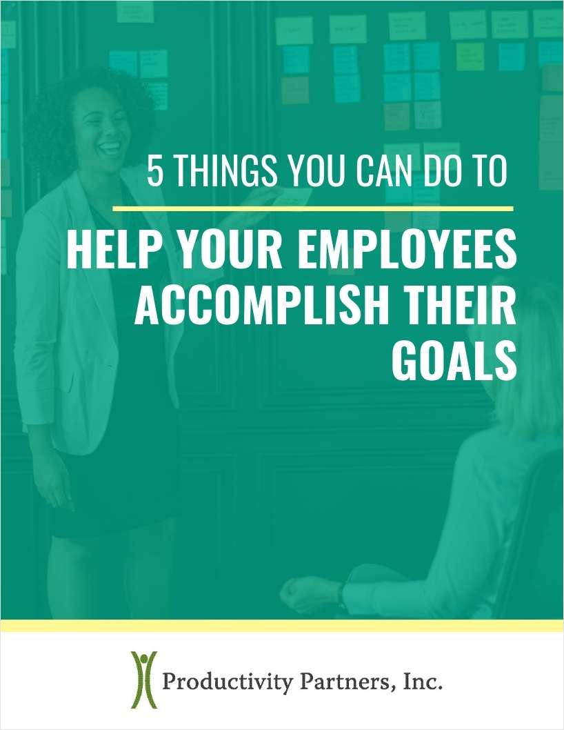 5 Things You Can Do to Help Your Employees Accomplish Their Goals