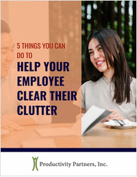 5 Things You Can Do to Help Your Employee Clear Their Clutter
