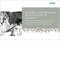 Chemical Manufacturers: Is Modern Commerce Part of Your Formula for Success?