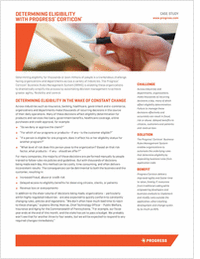 Determining Eligibility using Business Rules