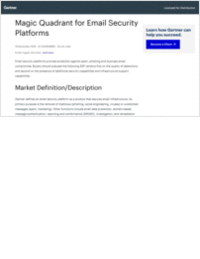 Analyst Vendor Comparison for Email Security Platforms