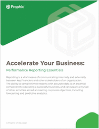 Accelerate Your Business: Performance Reporting Essentials