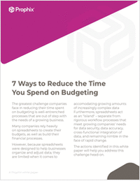 7 Ways to Reduce the Time You Spend on Budgeting