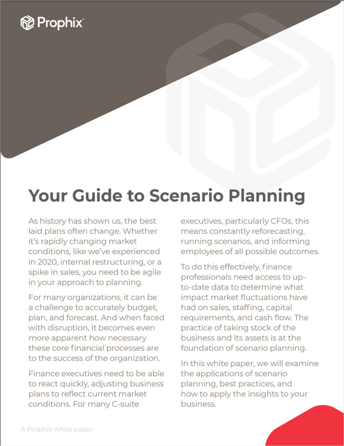 Disadvantages of scenario planning business picture