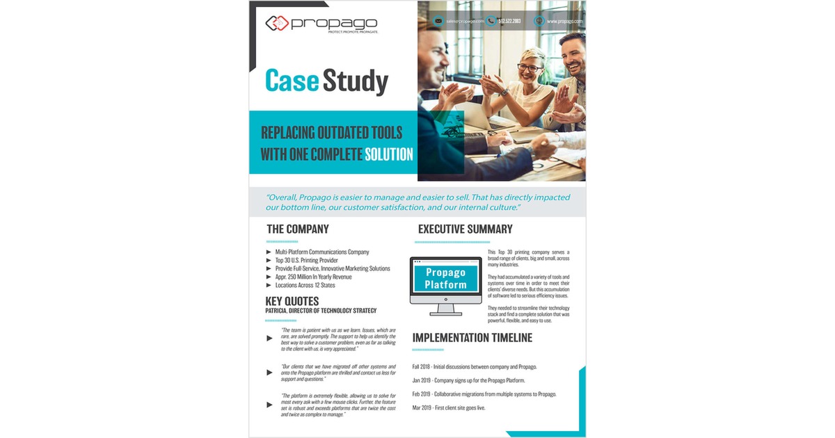 Case Study: Top 30 U.S. Printer