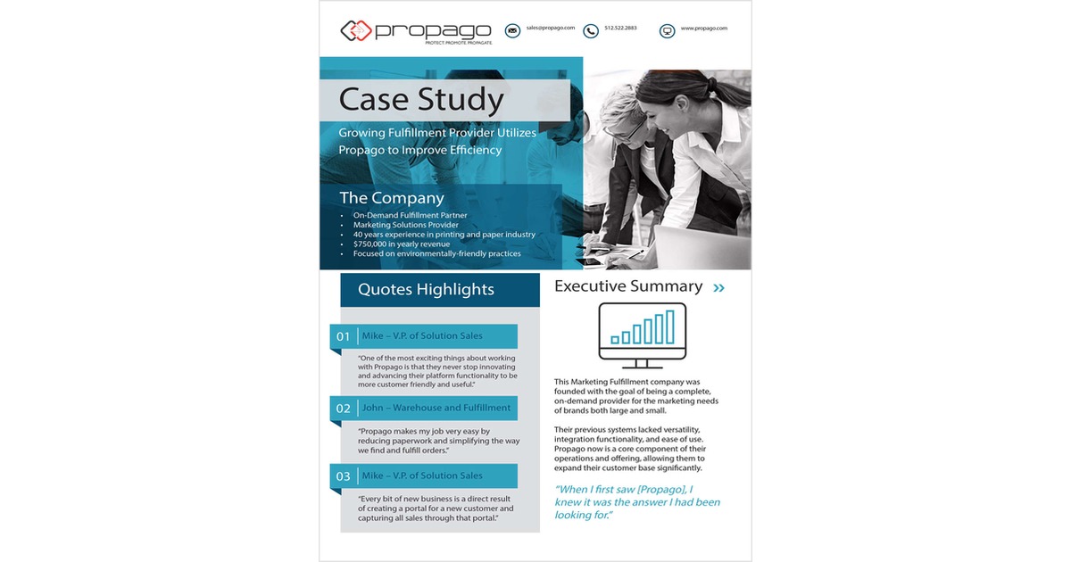 Case Study: Marketing Fulfillment Provider