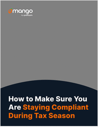 How to Make Sure You're Staying Compliant During Tax Season