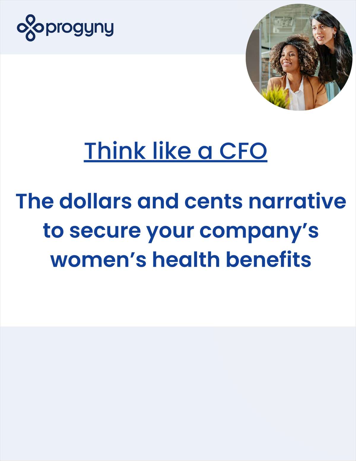 Think Like a CFO: How to Secure Women's Health Benefits