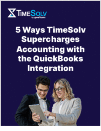 5 Ways TimeSolv Supercharges Accounting with unique QuickBooks Integration