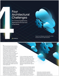 4 Architectural Challenges For Connecting Networks, Applications and Services in the Cloud