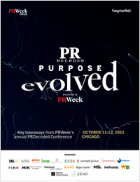 PRWeek Decoded: Purpose Evolved