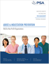Abuse and Molestation Prevention FAQ for Non-Profit Organizations