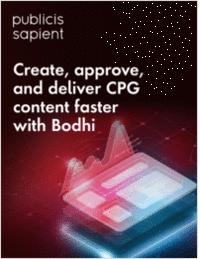 Sapient Bodhi Transforms CPG Content Creation and Delivery