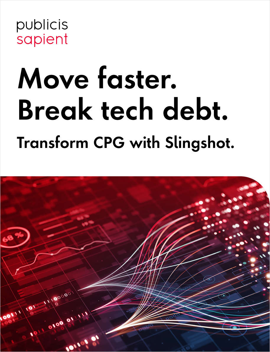 Move Faster. Break Tech Debt. Transform CPG with Slingshot.