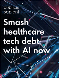Why Tech Debt Is Holding Healthcare Back, and How AI Can Fix It.