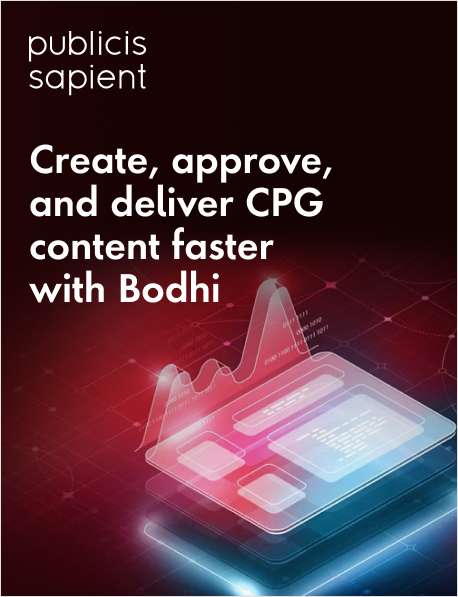 Sapient Bodhi Transforms CPG Content Creation and Delivery