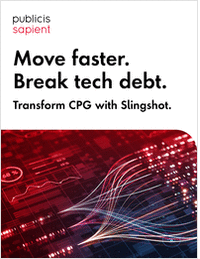 Move Faster. Break Tech Debt. Transform CPG with Slingshot.