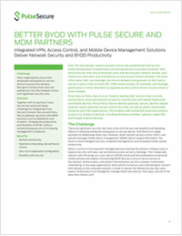 Better BYOD with Pulse Secure and MDM Partners