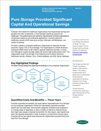 Pure Storage Provided Significant Capital And Operational Savings