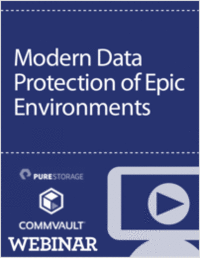 Modern Data Protection of Epic Environments