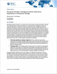 IDC: Evergreen Storage is Changing Customer Experience Expectations in Enterprise Storage