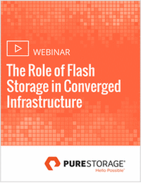 The Role of Flash Storage in Converged Infrastructure