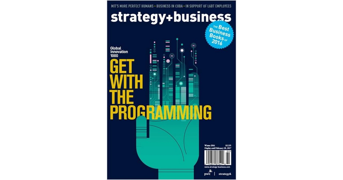 Strategy+Business, Free PwC Strategy& LLC Magazine Subscription