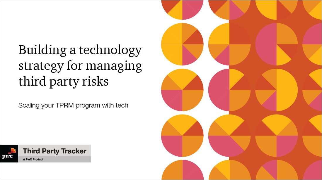 Building a technology strategy for managing third party risks