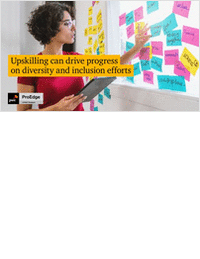 Upskilling can drive progress on diversity, inclusion & equality efforts