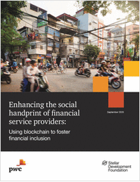 Enhancing the social handprint of financial service providers: Using blockchain to foster financial inclusion
