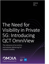 The Need for Visibility in Private 5G: Introducing QCT OmniView