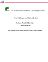 The Human Gene Mutation Database: Empowering a Generation of Geneticists for Precision Medicine