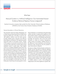 Manual Curation vs. Artificial Intelligence: Can Automated Variant Evidence Retrieval Replace Human Judgment?